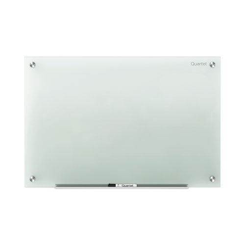Image of Quartet® Infinity Magnetic Glass Marker Board, 72" x 48", White Surface