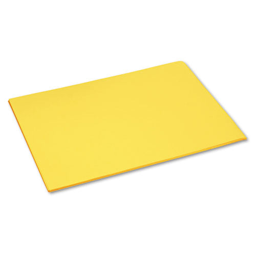 Image of Pacon® Tru-Ray Construction Paper, 76 lb Text Weight, 18 x 24, Yellow, 50/Pack