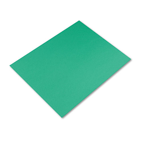 Image of Pacon® Four-Ply Railroad Board, 22 X 28, Holiday Green, 25/carton