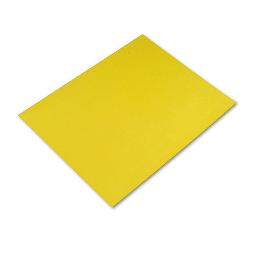 Image of Pacon® Four-Ply Railroad Board, 22 X 28, Lemon Yellow, 25/carton