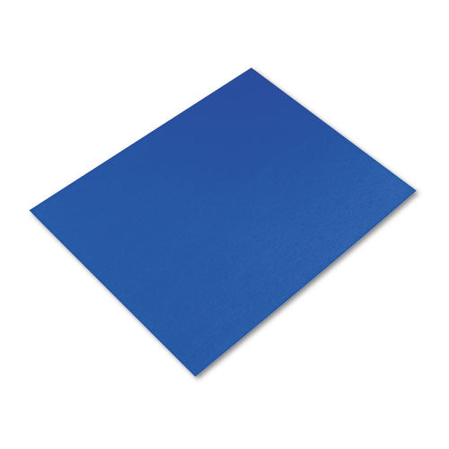 Image of Pacon® Four-Ply Railroad Board, 22 X 28, Dark Blue, 25/carton
