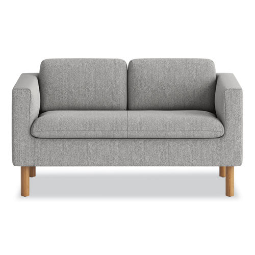 Image of HON® Parkwyn Series Loveseat, 53.5" x 26.75" x 29", Light Gray