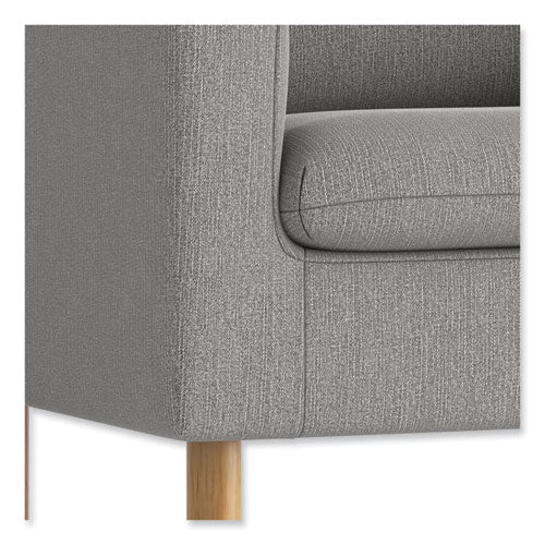 Image of HON® Parkwyn Series Loveseat, 53.5" x 26.75" x 29", Light Gray