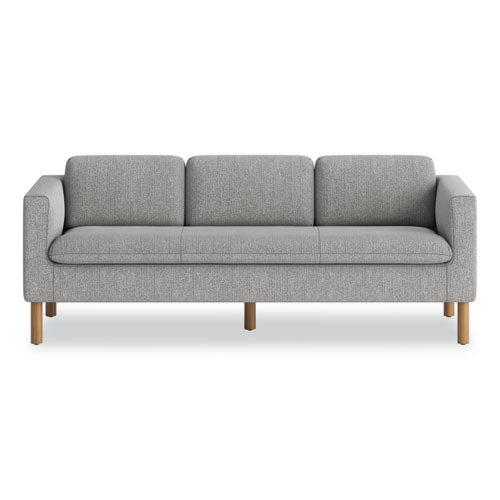 Image of HON® Parkwyn Series Sofa, 77" x 26.75" x 29", Light Gray