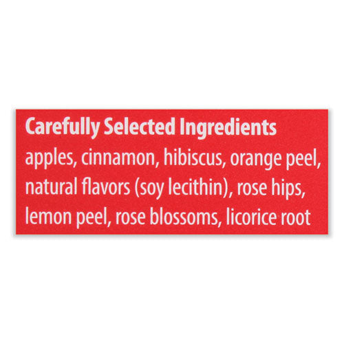 Image of Bigelow® Apple Cinnamon Herbal Tea, 0.09 Tea Bag, 28/box