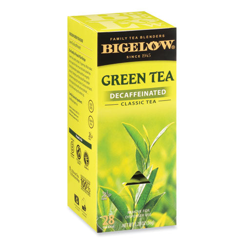 Image of Bigelow® Decaffeinated Green Tea, Green Decaf, 0.34 Lbs, 28/box