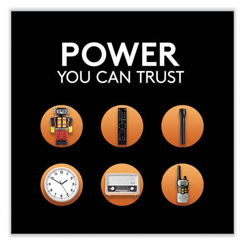 Image of Duracell® CopperTop Alkaline D Batteries, Peggable Retail Pack, 8/Pack