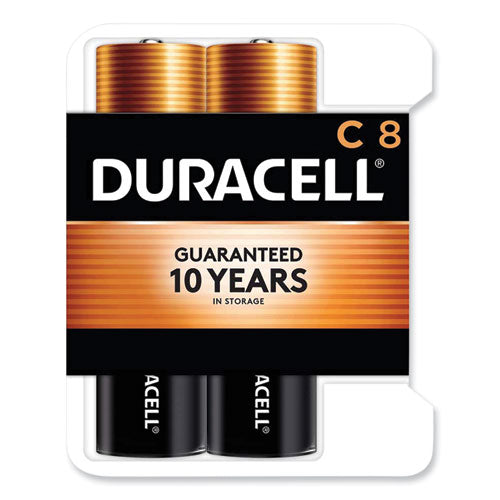 Image of Duracell® Coppertop Alkaline C Batteries, 8/pack
