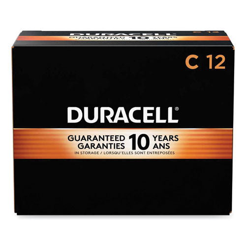 Image of Duracell® Coppertop Alkaline C Batteries, 12/box