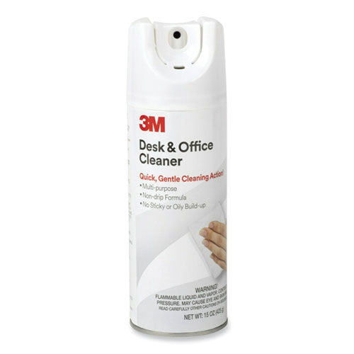 Image of 3M Desk And Office Spray Cleaner, 15 Oz Aerosol Spray