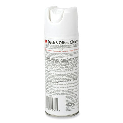 Image of 3M Desk And Office Spray Cleaner, 15 Oz Aerosol Spray