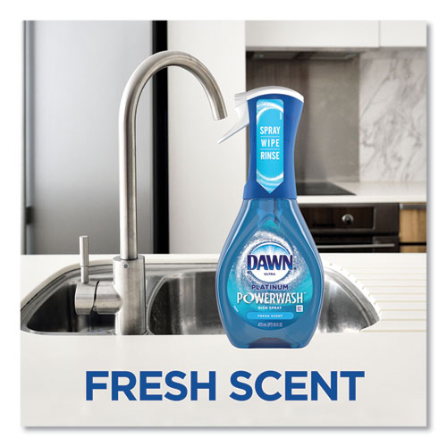 Image of Dawn® Platinum Powerwash Dish Spray Refill, Fresh Scent, 16 oz Refill Bottle