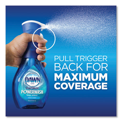 Image of Dawn® Platinum Powerwash Dish Spray Refill, Fresh Scent, 16 oz Refill Bottle
