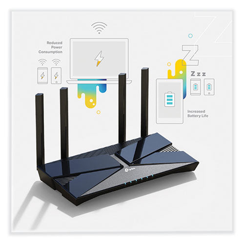 Image of TP-Link Archer AX1500 Wireless and Ethernet Router, 5 Ports, Dual-Band 2.4 GHz/5 GHz