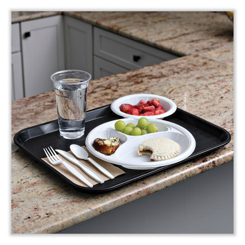 Image of Boardwalk® Heavyweight Wrapped Polypropylene Cutlery, Knife, Plastic, White, 1,000/Carton