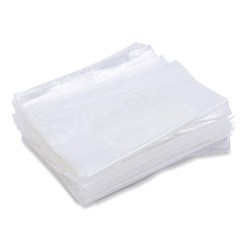 Image of Boardwalk® Reclosable Food Storage Bags, Quart, 7" x 8", Clear, 500/Box