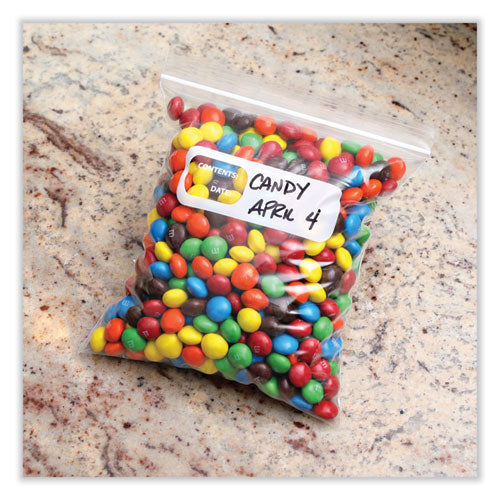 Image of Boardwalk® Reclosable Food Storage Bags, Quart, 7" x 8", Clear, 500/Box