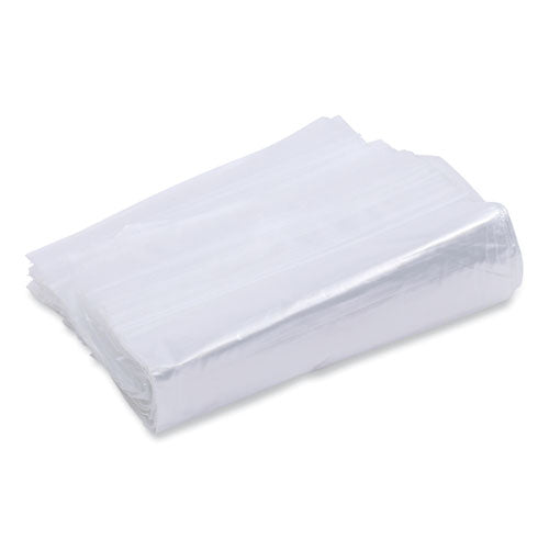 Image of Boardwalk® Reclosable Food Storage Bags, Sandwich, 6.5" x 5.89", Clear, 500/Box