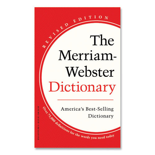 Image of Merriam Webster® The Merriam-Webster Dictionary, Revised Edition, Paperback, 960 Pages