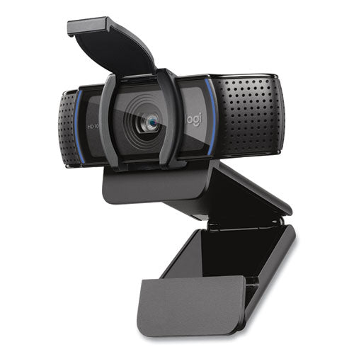 Image of Logitech® C920s PRO Full HD Webcam, 1920 pixels x 1080 pixels, 3 Mpixels, Black