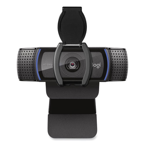 Image of Logitech® C920s PRO Full HD Webcam, 1920 pixels x 1080 pixels, 3 Mpixels, Black