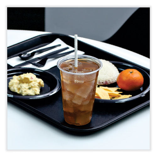 Image of Boardwalk® Individually Wrapped Paper Straws, 7.75" X 0.25", White, 3,200/carton