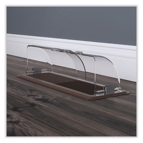 Image of deflecto® Premium Unbreakable Air Deflector, 3.87 x 9 x 2.75, Clear