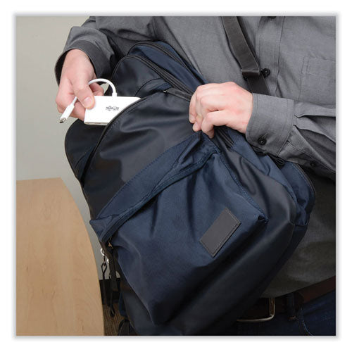 Image of Tripp Lite by Eaton USB 3.1 Gen 1 USB-C to HDMI Adapter, USB-A/USB-C PD Charging/Gigabit Ethernet, 3", White