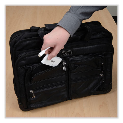 Image of Tripp Lite by Eaton USB 3.1 Gen 1 USB-C to HDMI Adapter, USB-A/USB-C PD Charging/Gigabit Ethernet, 3", White