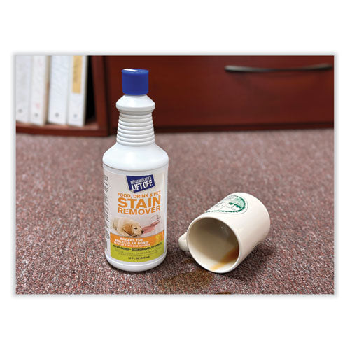 Image of Motsenbocker's Lift-Off® Food/beverage/protein Stain Remover, 32 Oz Pour Bottle