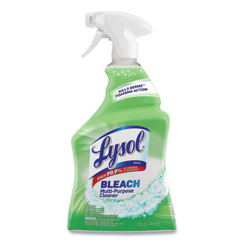 Image of LYSOL® Brand Multi-Purpose Cleaner With Bleach, 32 Oz Spray Bottle, 12/carton