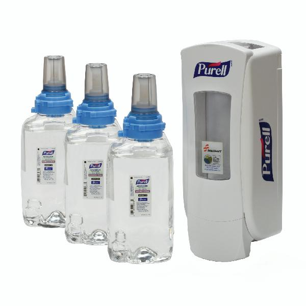Image of Purell Skilcraft Advanced Green Certified Instant Hand Sanitizer Foam - Starter Kit