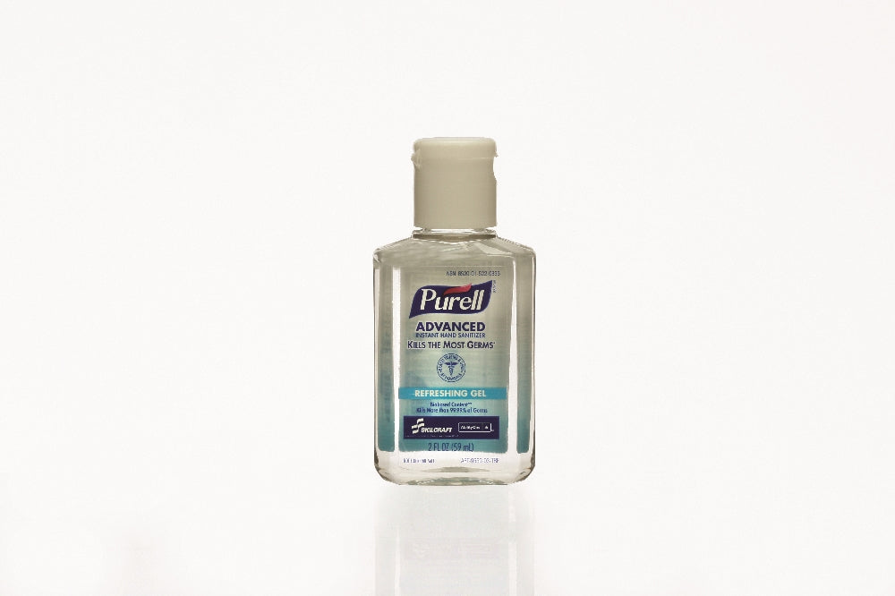 Image of Purell Skilcraft Advanced Instant Hand Sanitizer with Biobased Content, 2 oz Bottle