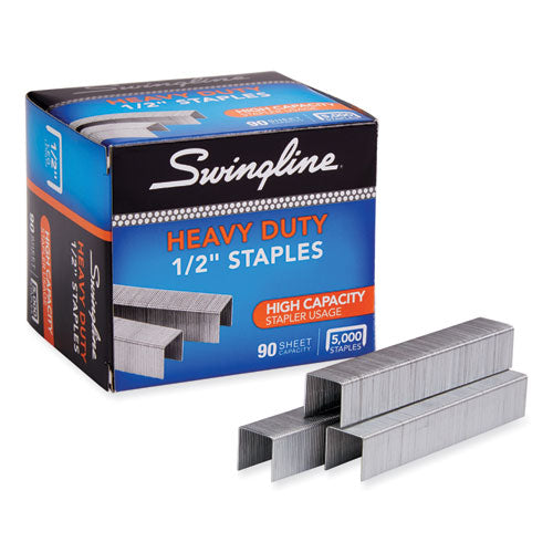 Image of Swingline® S.f. 39 Heavy-Duty Staples, 0.5" Leg, 0.5" Crown, Steel, 5,000/box
