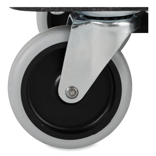 Image of Rubbermaid® Commercial 0.75 cu yd Structural Foam Tilt Truck, 600 lb Capacity, Black