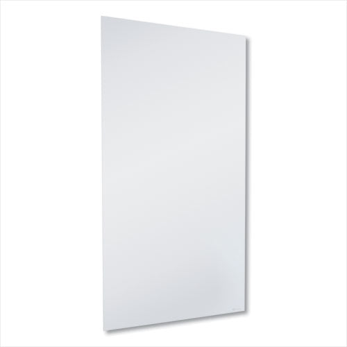 Image of Quartet® InvisaMount Vertical Magnetic Glass Dry-Erase Boards, 42" x 74", White Surface