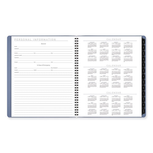 Image of AT-A-GLANCE® Contemporary Monthly Planner, 11.38 x 9.63, Blue Cover, 12-Month (Jan to Dec): 2025