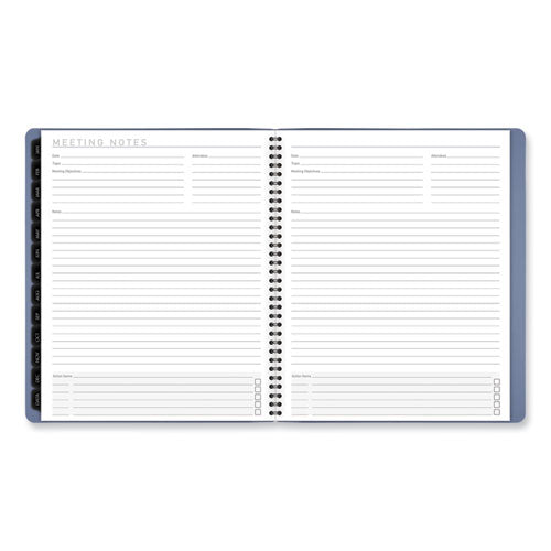 Image of AT-A-GLANCE® Contemporary Monthly Planner, 11.38 x 9.63, Blue Cover, 12-Month (Jan to Dec): 2025