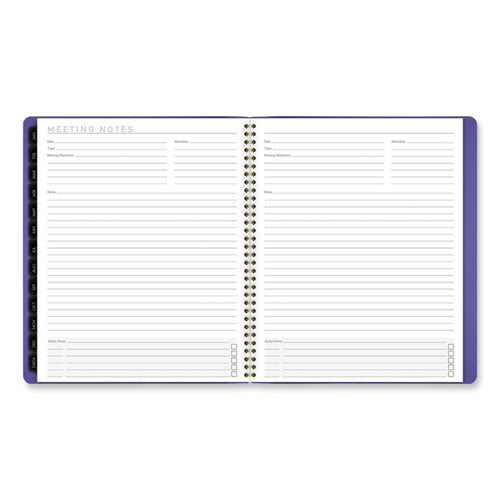 Image of AT-A-GLANCE® Contemporary Monthly Planner, 11.38 x 9.63, Purple Cover, 12-Month (Jan to Dec): 2025