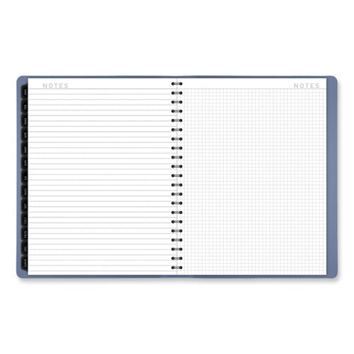 Image of AT-A-GLANCE® Contemporary Weekly/Monthly Planner, 11.38 x 9, Slate Blue Cover, 12-Month (Jan to Dec): 2025
