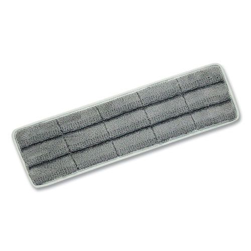 Image of Unger® OmniClean Microfiber Pads, 16", Gray, 5/Pack