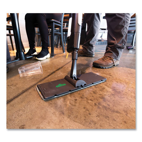 Image of Unger® OmniClean Microfiber Pads, 16", Gray, 5/Pack