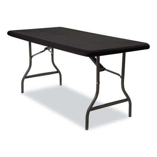 Image of Iceberg iGear Fabric Table Top Cap Cover, Polyester, 30 x 72, Black