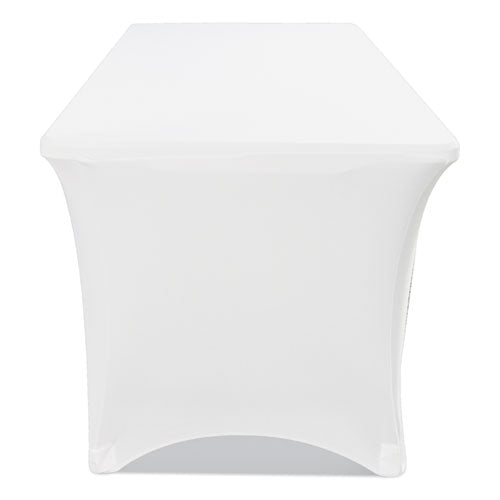 Image of Iceberg iGear Fabric Table Cover, Polyester, 30 x 72, White