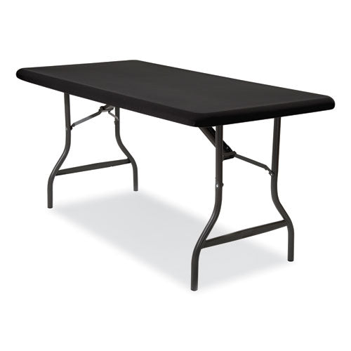 Image of Iceberg iGear Fabric Table Top Cap Cover, Polyester, 30 x 96, Black