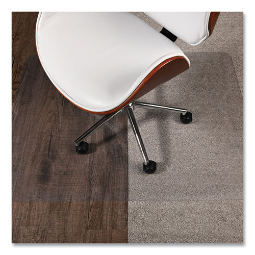 Image of deflecto® SuperGrip Chair Mat, Rectangular, 48 x 36, Clear, Ships Rolled