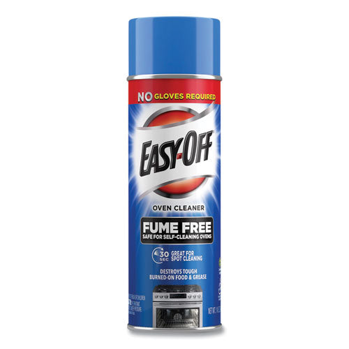 Image of EASY-OFF® Fume-Free Oven Cleaner, Lemon Scent 14.5 Oz Aerosol Spray, 12/carton
