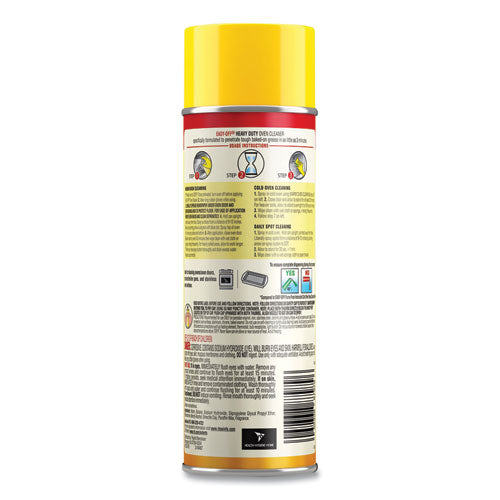 Image of EASY-OFF® Heavy Duty Oven Cleaner, Fresh Scent, Foam, 14.5 Oz Aerosol Spray