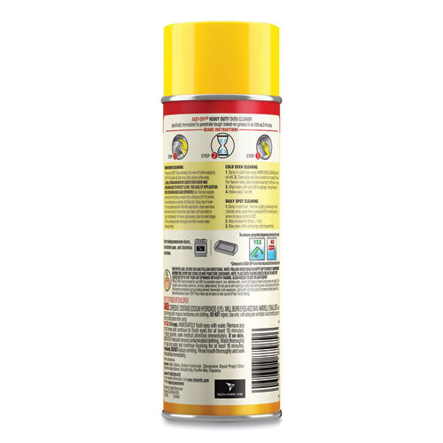 Image of EASY-OFF® Heavy Duty Oven Cleaner, Fresh Scent, Foam, 14.5 Oz Aerosol Spray, 12/carton