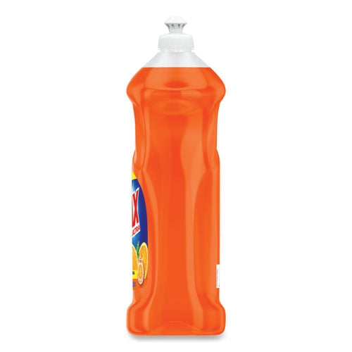 Image of Ajax® Dish Detergent, Liquid, Antibacterial, Orange, 52 Oz, Bottle, 6/carton